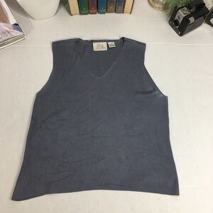 100% Silk Sweater Tank | Quiet Luxury Minimalist Y2K · Field Manor